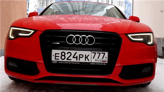 Анонс видео-теста Audi A5 Sportback - 6,5 с до 100 км в час за 1 000 000 рублей