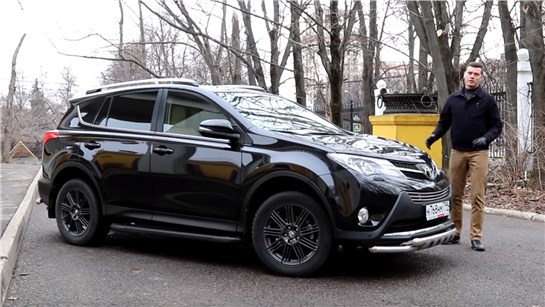Анонс видео-теста Как камри, только практичный и с полным приводом - Toyota RAV4