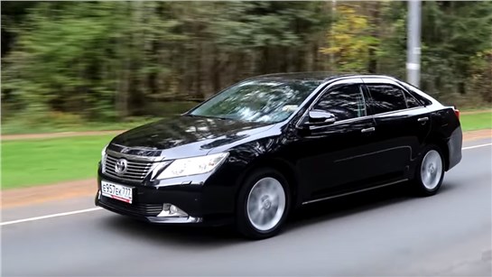 Анонс видео-теста Toyota Camry с пробегом - актуальная версия!