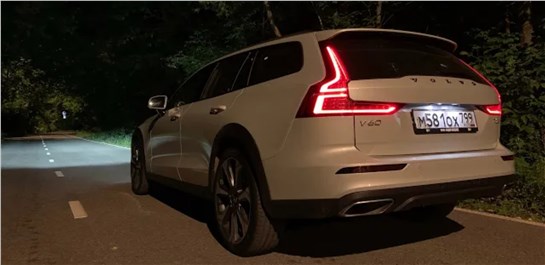 Анонс видео-теста Как светит и едет Volvo V60 CC