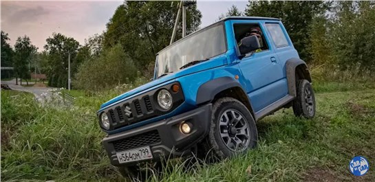 Анонс видео-теста Хозяйка Старого Suzuki Jimny смотрит Jimny 2020