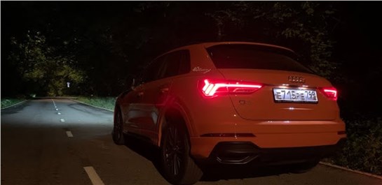 Анонс видео-теста Как светит и едет Audi Q3?