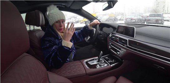 Анонс видео-теста БМВ 750d. В чем обалденная, а в чем косяк на косяке. Лиса рулит