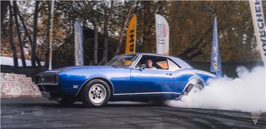Анонс видео-теста Пожиратель резины! Дикий обзор Camaro RS/SS 1968. Культовый пони-кар на дорогах России