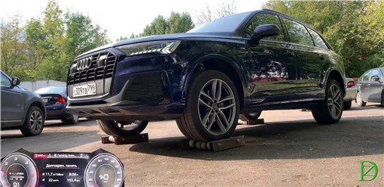 Анонс видео-теста Как гребет AUDI Q7 - что упало?
