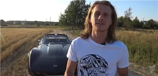 Анонс видео-теста Вылазка загород на Корвете С3, оторванный бампер и разбитый на кольце GMC