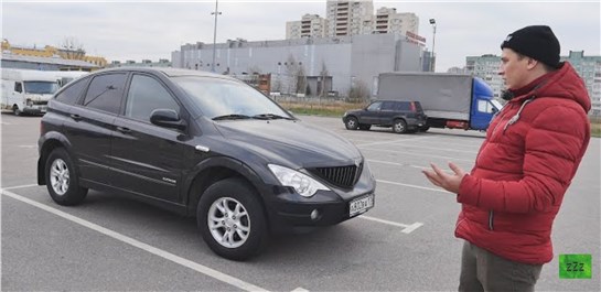 Анонс видео-теста SsangYong Actyon I (СсанЙонг Актион Первый) Когда дизайнеру дали волю