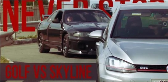 Анонс видео-теста Golf GTI mk7 2.0bar против Skyline Rb25det 1.3bar, лютый бустап на январе.