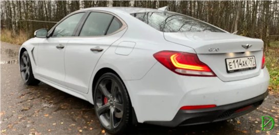 Анонс видео-теста Взял Genesis G70 на трассу с цифровой приборкой и адаптивной подвеской