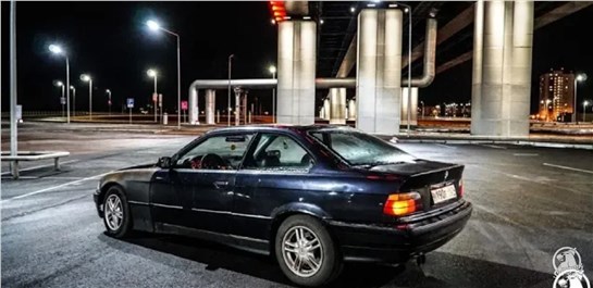 Анонс видео-теста BMW E36 НА V8 Грация кошки ..... Картошки