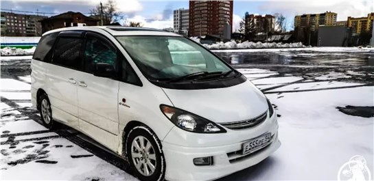 Анонс видео-теста Почти Лухури Минивен на V6,Toyota Estima G-Edition