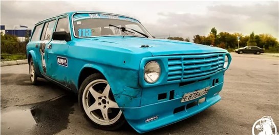 Анонс видео-теста Боевая баржа / ГАЗ 24 вагон на v8 / дрифт на теплице