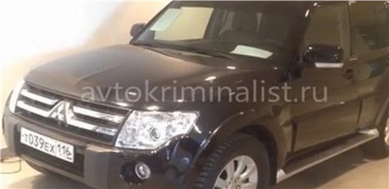 Анонс видео-теста Диагностика Mitsubishi Pajero 4, скрученный пробег.