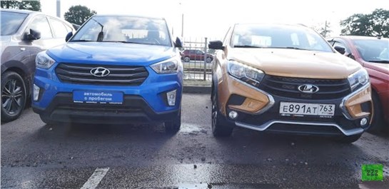 Анонс видео-теста Новый Lada X-ray Cross или Подержанная Hyundai Creta?