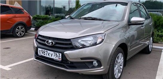 Анонс видео-теста Взял новую Гранту - 90 сил, как ехать? Lada Granta 2021 Enjoy Pro