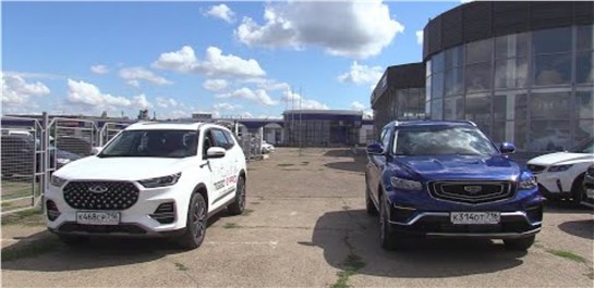 Анонс видео-теста Что Лучше? Сравнение 2021 Chery Tiggo 8 Pro Или Geely Atlas Pro.