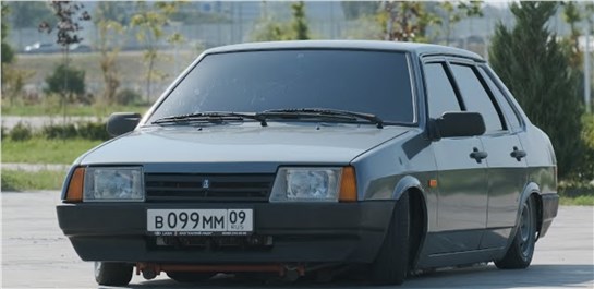 Анонс видео-теста 99 на пневме - ВАЗ 21099