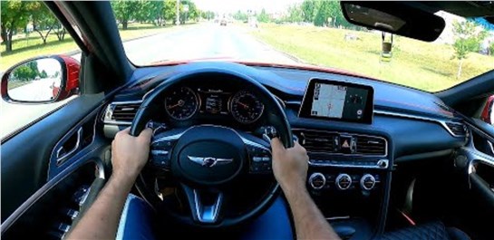 Анонс видео-теста 2019 Genesis G70 2.0L (247) POV test drive