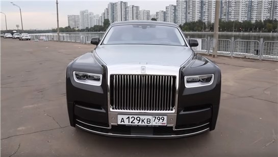 Анонс видео-теста Rolls-Royce Phantom за 45 млн рублей. Как реагируют окружающие?