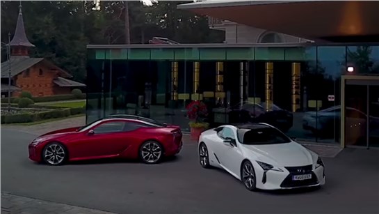 Анонс видео-теста Lexus LC500 - самое стильное купе года. Как едет?
