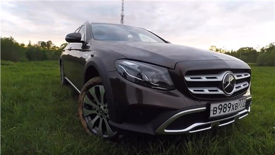 Анонс видео-теста Тест-драйв Mercedes-Benz E220d All Terrain - дачная аристократия