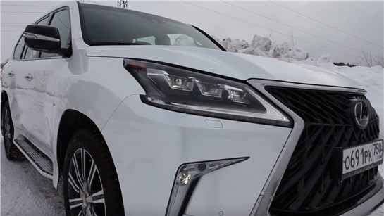 Анонс видео-теста Самый крутой японский джип - обзор Lexus LX570 Superior