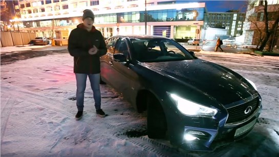 Анонс видео-теста Самый отмороженный Infiniti- Q50S, 405 л. с. Тест-драйв