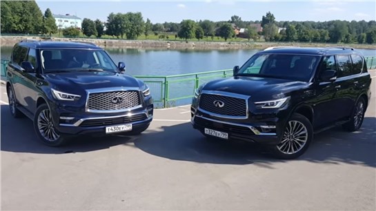 Анонс видео-теста Infiniti QX80 рестайлинг. Что он может противопоставить Lexus LX и Cadillac Escalade