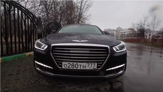 Анонс видео-теста Самый большой Hyundai - Genesis G90. Роскошь по-корейски