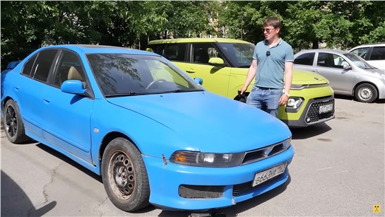Анонс видео-теста Нашли Mitsubishi Galant (Мицубиси Галант) который стало жалко