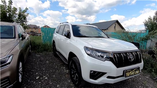 Анонс видео-теста 2021 Toyota Land Cruiser Prado 2.8L (200) Рамный среднеразмерный внедорожник.