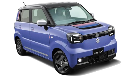 Анонс тест-драйва Suzuki представил недорогой электрический кей-кар eSky с запасом хода 310 км