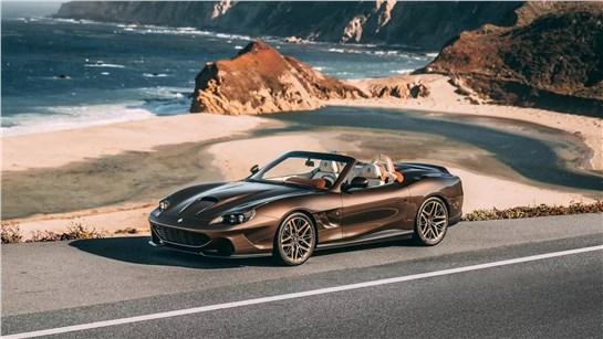 Анонс тест-драйва Итальянцы сделали рестомод Ferrari 550 Maranello с открытым верхом и атмосферным V12