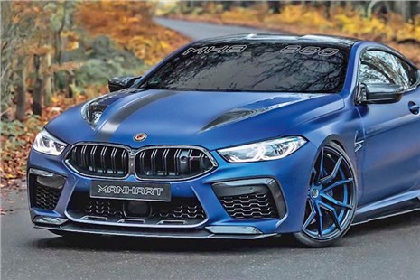 Анонс тест-драйва Manhart | BMW M8