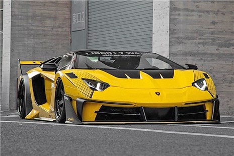 Анонс тест-драйва Liberty Walk | Lamborghini Aventador