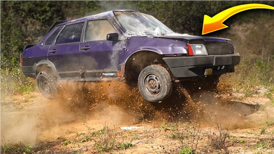 Анонс видео-теста Что если ГРУЗОВАЯ ШИНА лопнет возле АВТО?