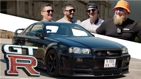 Анонс видео-теста ГТР СВОИМИ РУКАМИ! NISSAN GTR 34! НУ ПОЧТИ…