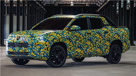 Анонс тест-драйва Volkswagen готовит компактный пикап Tukan для Южной Америки