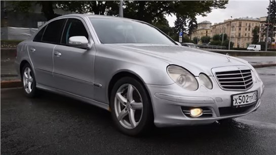 Анонс видео-теста Mercedes-Benz W211 E300. По цене Lada Granta. Машина как философия Жизни. (мерседес бенц )