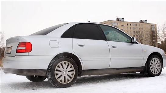 Анонс видео-теста Что такое Audi A4 за 100 тысяч рублей?