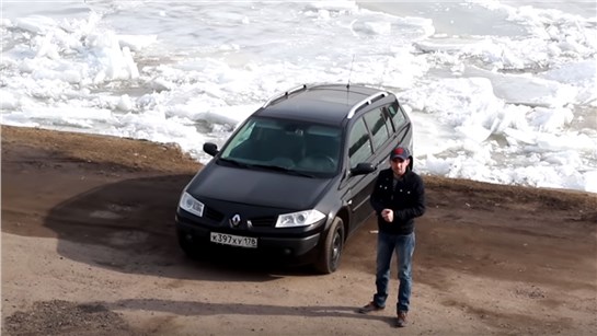 Анонс видео-теста Тест драйв Renault Megane Grandtour II (обзор)