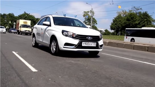 Анонс видео-теста Тест драйв Lada Vesta (Обзор Лада Веста)