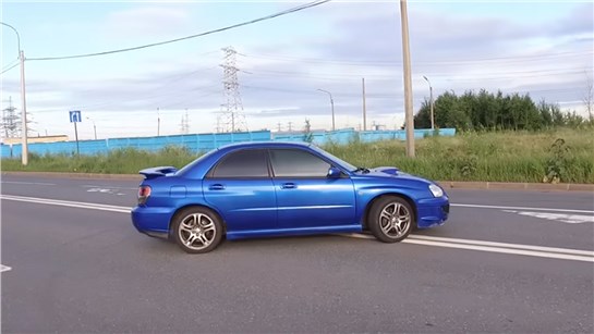 Анонс видео-теста Тест-драйв обзор Subaru Impreza WRX (субару импреза)