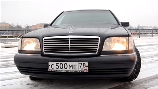 Анонс видео-теста Тест драйв Mercedes Benz W140 (кабан) вспомним лихие 90-е (обзор)