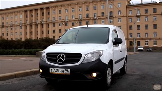 Анонс видео-теста Mercedes-Benz Citan Машина о которой никто никогда не слышал