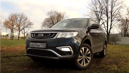 Анонс видео-теста Geely Atlas выигрывает у Hyundai Creta во всем.