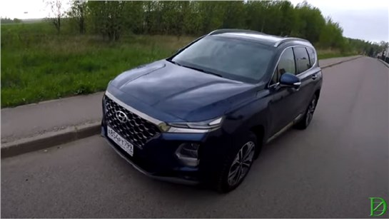 Анонс видео-теста Погода дрянь! Взял Hyundai Santa Fe V6 - 249 сил на трассе!