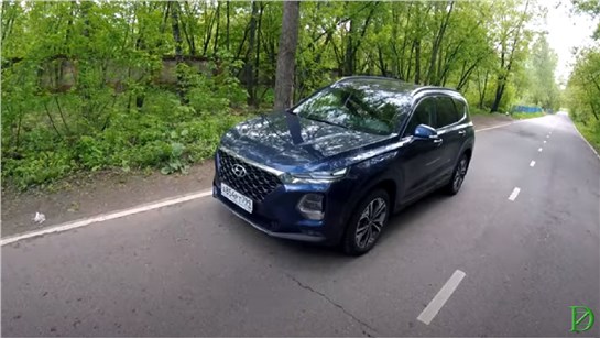 Анонс видео-теста Взял Hyundai Santa Fe V6 - обгон в горку