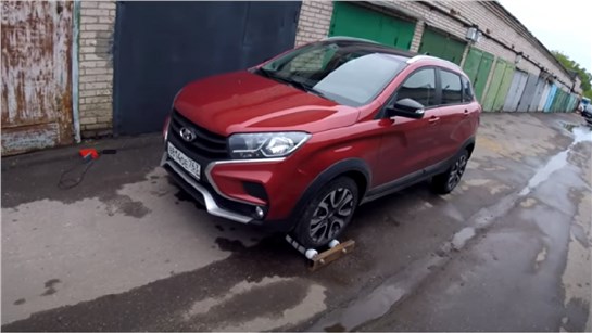 Анонс видео-теста Lada XRAY Cross - «ломается», но гребёт!