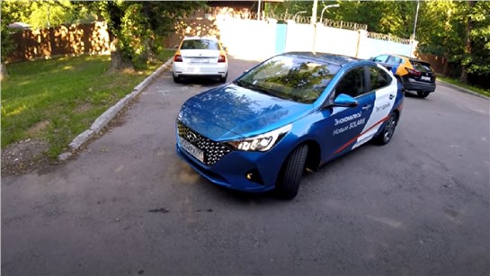Анонс видео-теста Как едет новый Hyundai Solaris - не тот автомобиль Рапидом назвали. Разгон 0 - 100
